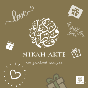 Cadeaukaart product Nikah